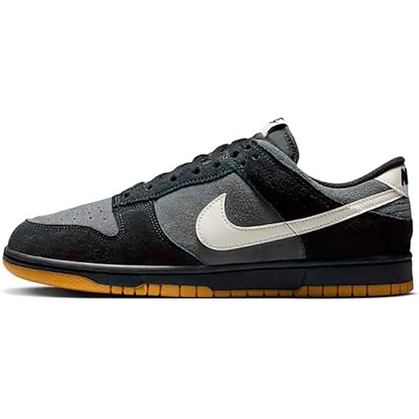 Nike Dunk Low Retro SE 27cm グレー/ブラック Amazon.com | Nike Men's Dunk Low Retro SeSneaker, Black Pale Ivory